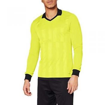 Men's Medium Shock Yellow Referee Jersey – Adidas Long Sleeve