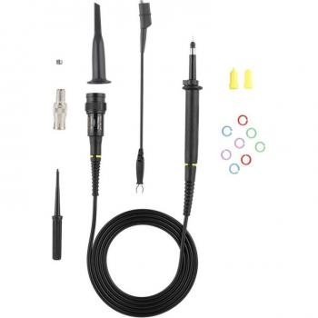 Kit di cavi test BNC con morsetto alligatore P4250 Oscilloscopio HV 100:1 2 kV 250 MHz