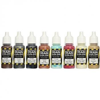 Vallejo Steam Engine Weathering Set – Train Color Acrylics