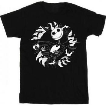 T‑shirt enfant noir Disney Jack Bat Circulaire