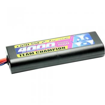 Batteria 7.4 V LiPo 4000 mAh 55C T Spina