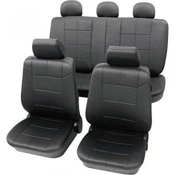Housse de siège 17 pièces Petex 22574901 polyester anthracite