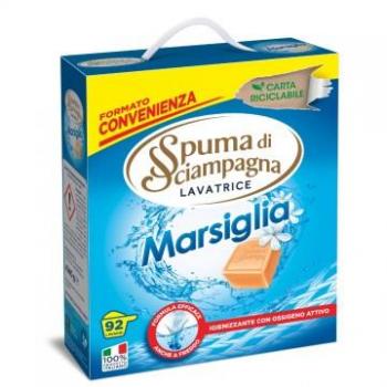 Detersivo per lavatrice Spuma di Sciampagna Marsiglia 92 misurini