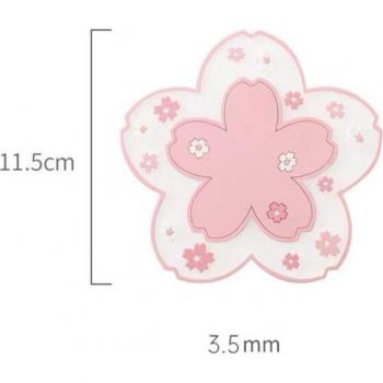 Cherry Blossom Tea Cup Mat