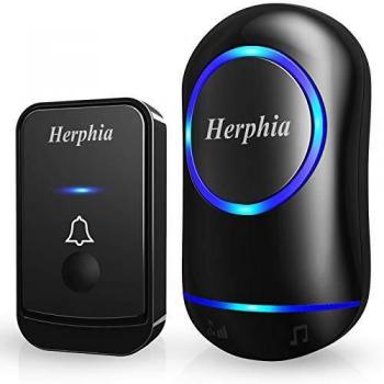 Herphia Plug-in Doorbell with 4 Volume Levels