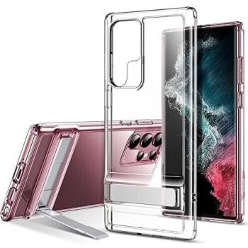 ESR Crystal Clear Kickstand Case for S22 Ultra