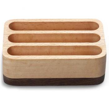 Stylish Wooden Business Card Storage Box