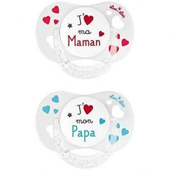 Sucette Silicone J'aime Mon Papa 0-6 Mois