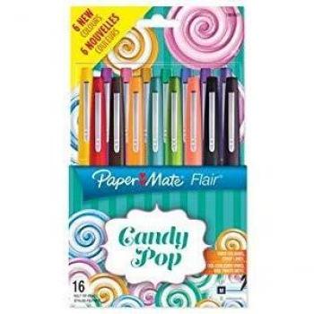 6 feutres Flair Original Candy pop