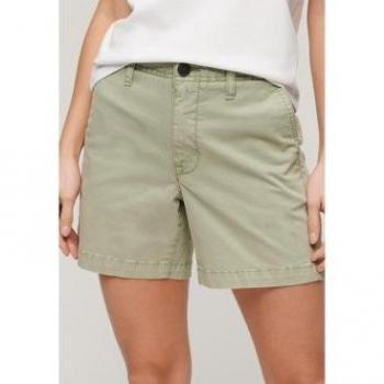 Superdry Women's Dusty Mint Green Classic Shorts XS