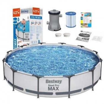Piscina Bestway Steel Pro Max 427x84 cm, 10.220 litri