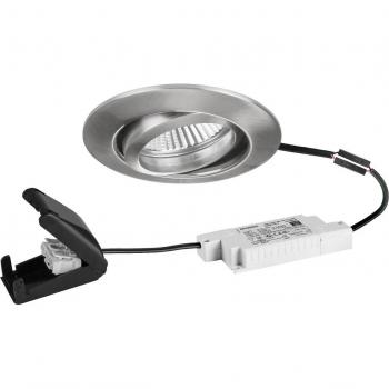 BRUMBERG BB13 dim2warm foco atenuable, acabado níquel mate
