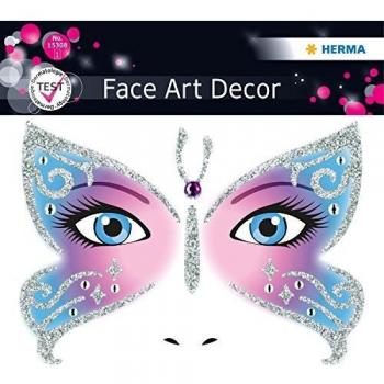 Herma Gesichter Butterfly Sticker
