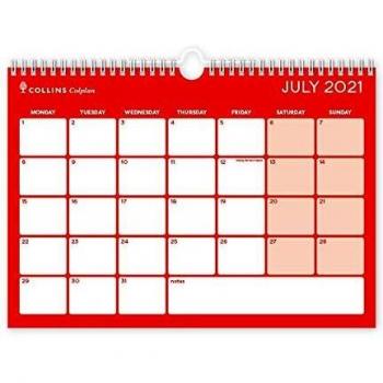 Collins A4 Mid-Year Memo Calendar 2021-22
