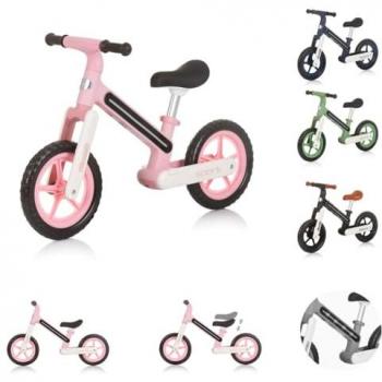 Roze Spark Loopfiets Chipolino 12” Junior met Lichtgebeurtenis