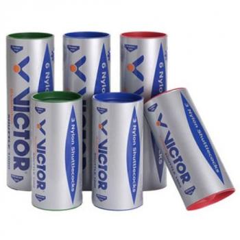 Victor Silver 1000 Nylon Shuttlecock Set