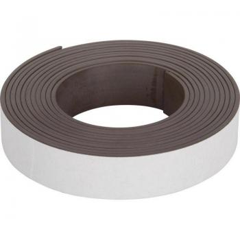 Ferrite Magnet Strip 2,5 m x 20 mm con adesivo singolo