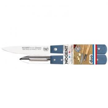 Set Duo Cuisine Bleu Paon – Nogent, Bleu, Inox