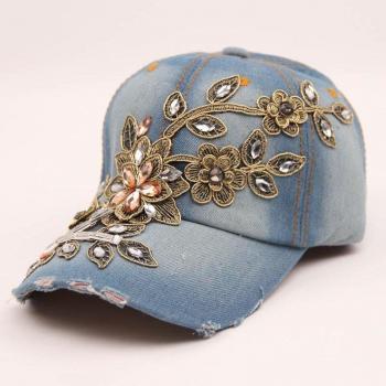Casual Sun Visor Denim Hat
