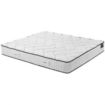 Materasso 140x190 cm ignifugo con molle insacchettate a 5 zone e memory foam 25 cm