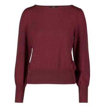 Trendiger Strickpullover mit weiten Ärmeln