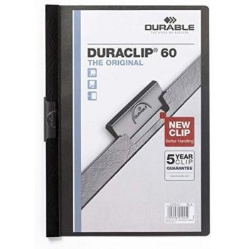Durable DURACLIP 60 Sheet Document Metal Clip File Folder