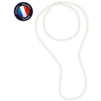 Joyas Mujer – Collar Perla Blanca AAA+ 120 cm