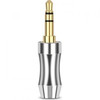 Enchufe de audio 3.5mm con clip trasero