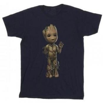 Marvel Cotton T-shirt Per Ragazze I Am Groot