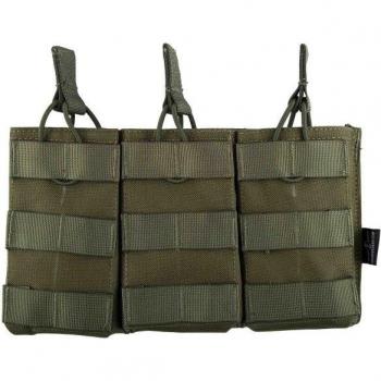 Invader Gear Molle Magazintasche 3er OD-Grün für 5.56