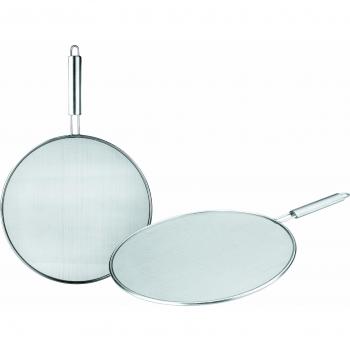 IBILI 29cm Stainless Steel Splash Shield – Silver Finish