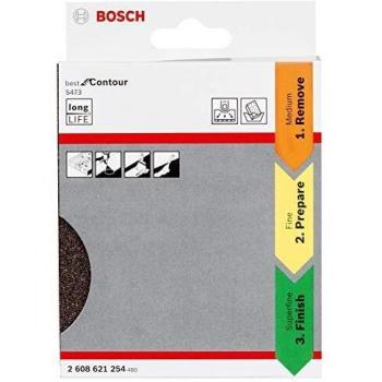 Esponjas Abrasivas Contornos Bosch EXPERT (3 Unidades)