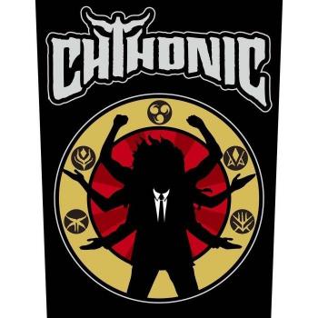 Patch Noir Chthonic Divinité à Appliquer Taille Unique