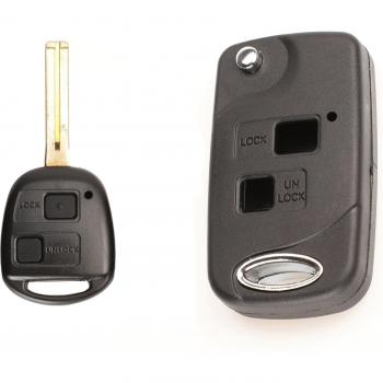 Carcasa Plegable para Llave Toyota Yaris y Corolla
