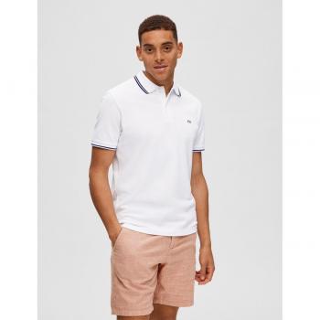 Polo Selected de Manga Corta para Hombre