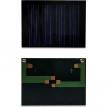 Panel Fotovoltaico 5P 2V 80 mA PET – 41 × 54 mm