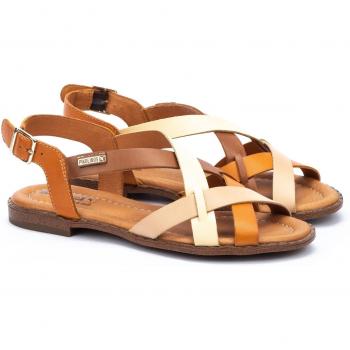 Sandali da donna Pikolinos Algar W0X-0556C2, colore arancione, taglia EU 36