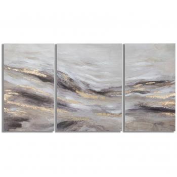 Pack de 3 tableaux décoratifs Monty