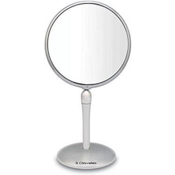 Miroir de beauté 3 Claveles 11972, diamètre 18 cm, fonction rotative