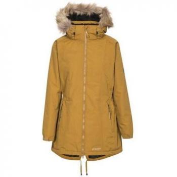 Trespass Ladies Celebrity Isolierter Parka Jacke Gold XS