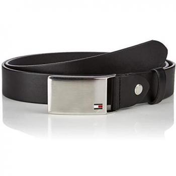 Cinturón Casual Tommy Hilfiger de Cuero Negro 105 cm