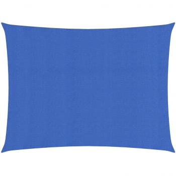 Protection jardin, patio, terrasse : voile d’ombrage bleu 160 g/m² 2×3 m