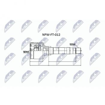 Kit de joints NTY NPW-FT-012