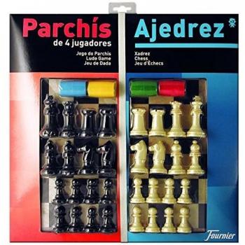 Fournier Parchis und Schach 40 x 40 cm