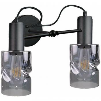 Wall Lamp Inger Black, 25 cm, 2×E27
