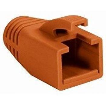 Copriconnettore RJ45 Cat.6 8mm di Protezione Arancione