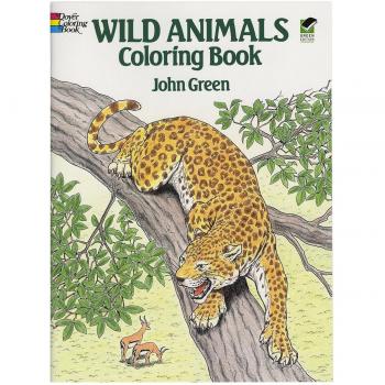 Wild Animals Colouring Book