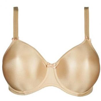 Ultra‑Comfort 32D Beige Seamless Underwire Bra