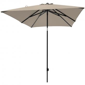 Sombrilla Moraira Madison para Jardines 230x230 cm – Color Crudo