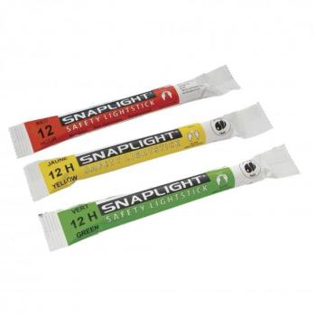 Kit Lumière à Néon Cyalume 3 Bâtons – Rouge, Vert, Jaune